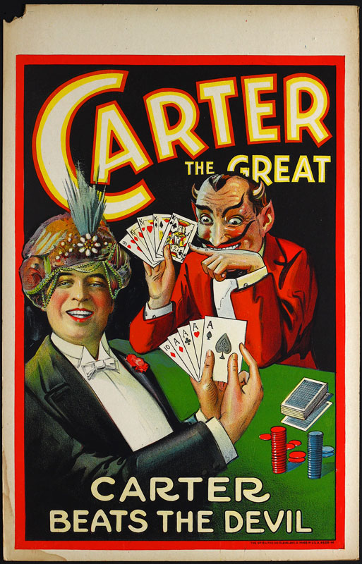 Carter The Great - Carter Beats the Devil Magic Poster