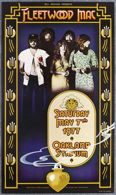 Randy Tuten and Bill Bostedt Fleetwood Mac Day on the Green Poster