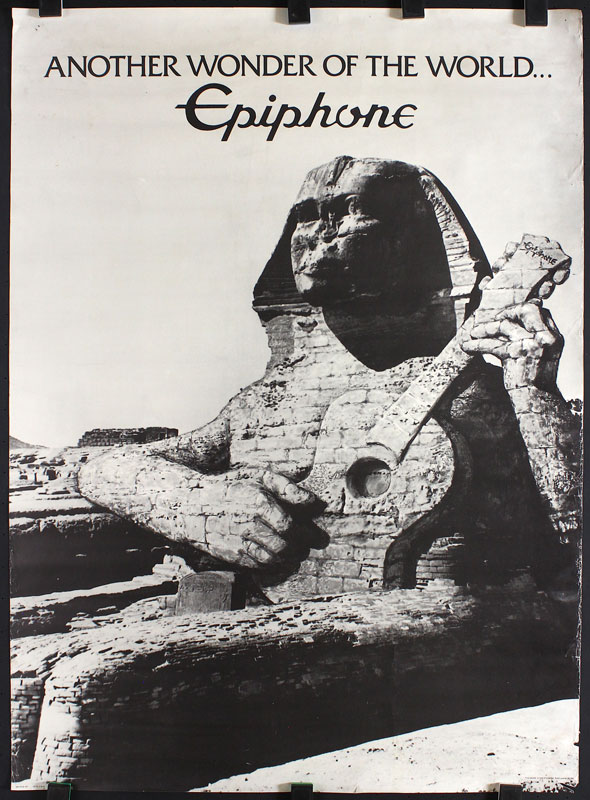 Another Wonder of the World - Epiphone Guitar Promo Poster