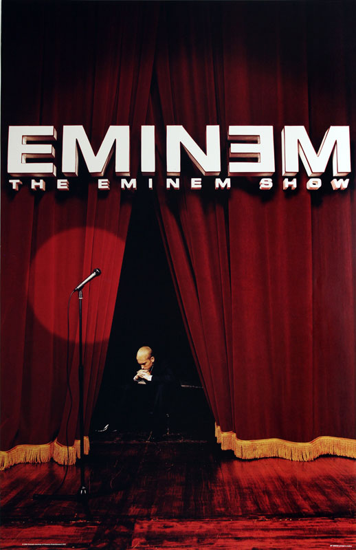 Eminem Show Original Album Release Poster