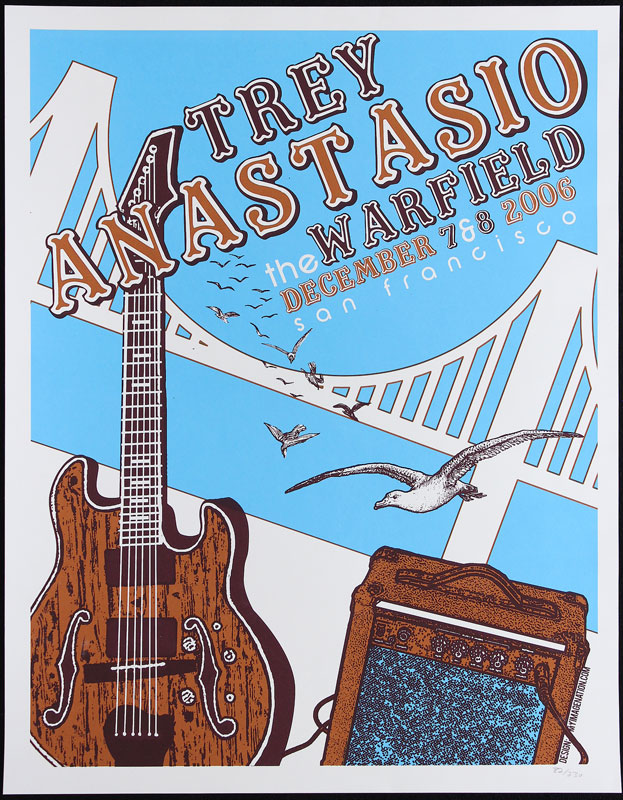 Jon Marro Trey Anastasio Poster