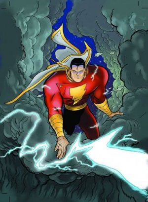 Jeff Smith Shazam - The Monster Society of Evil #1 Cover Art Superhero Comic Poster