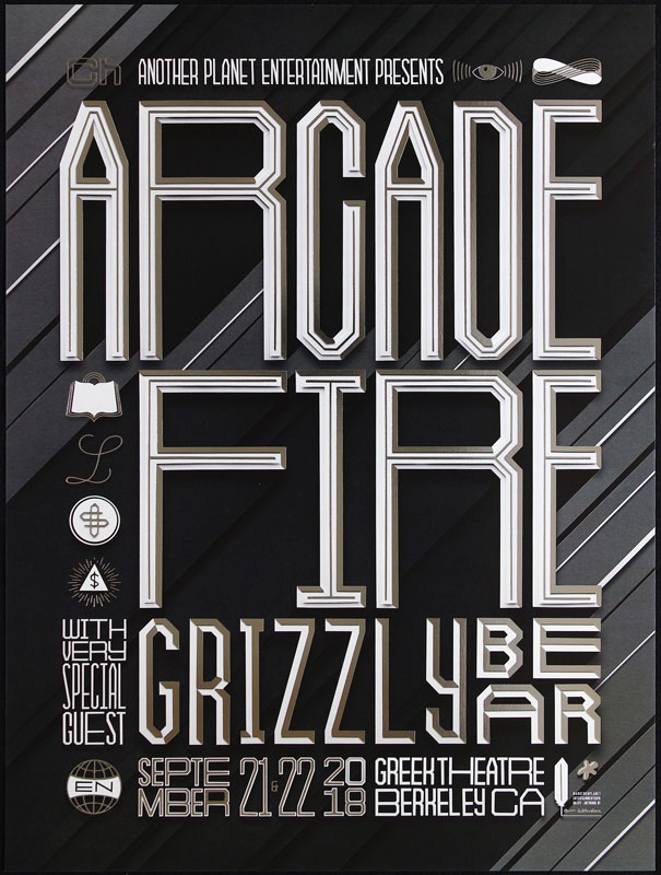 Owen Gildersleeve Arcade Fire Poster