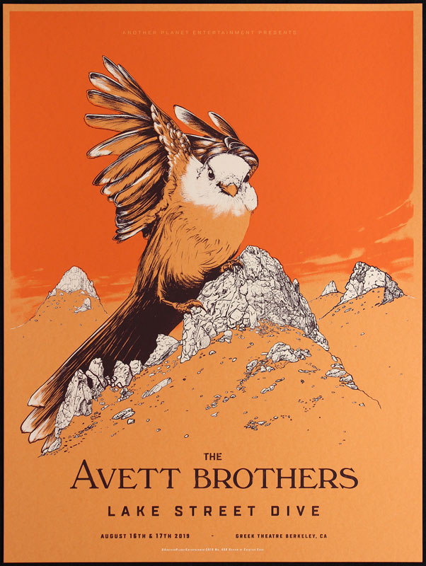 Cristian Eres Avett Brothers Poster