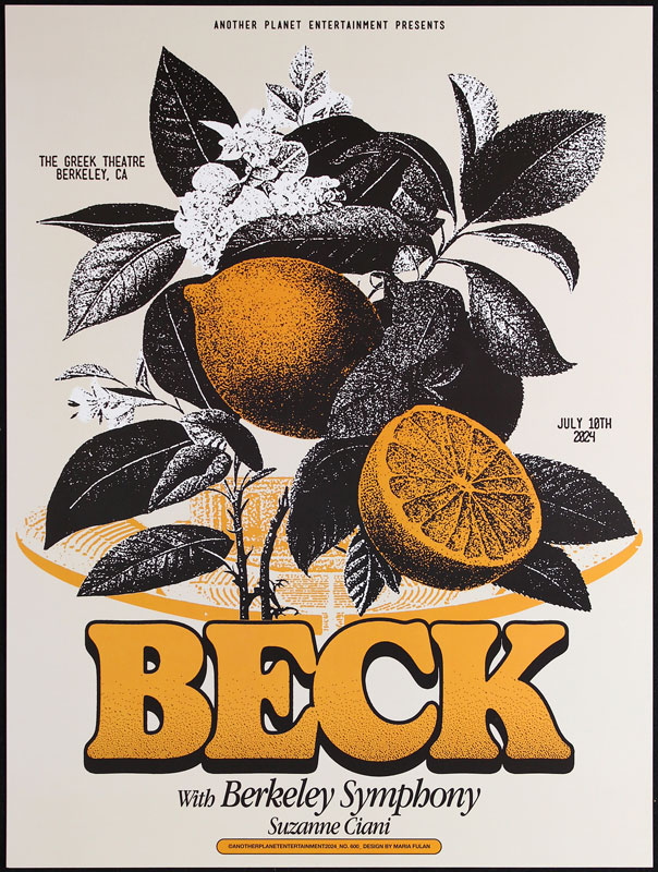 Maria Fulan Beck with Berkeley Symphony Poster