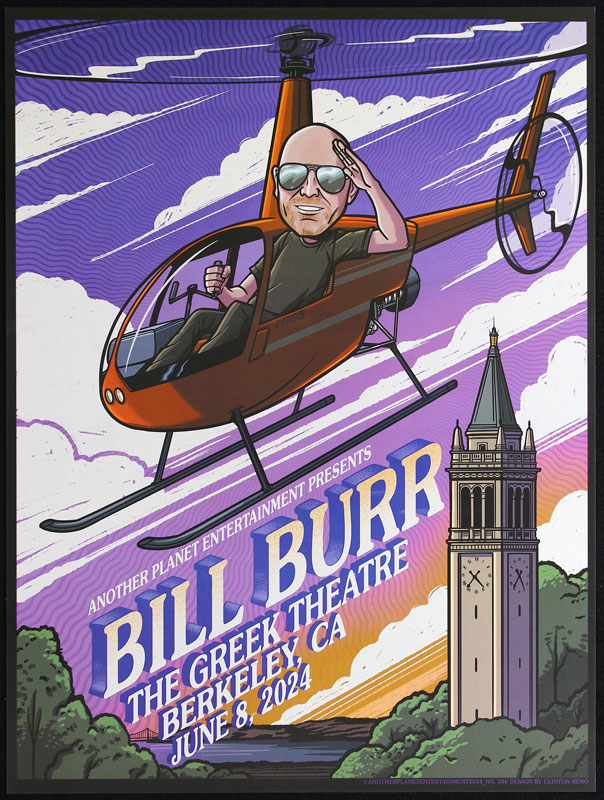 Clinton Reno Bill Burr Poster