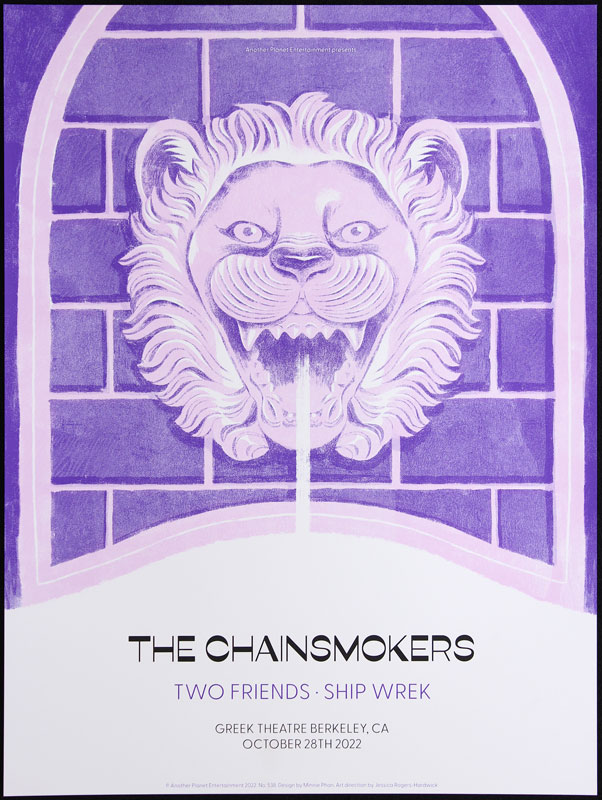 Minnie Phan The Chainsmokers Poster