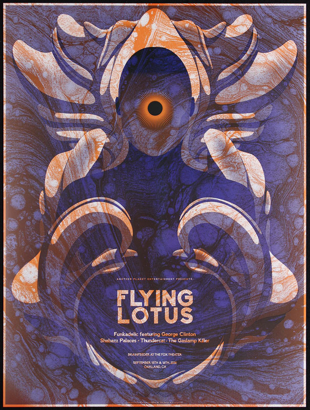 Cristian Eres Flying Lotus Poster