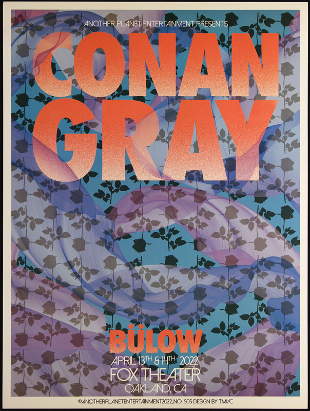 TMVC Conan Gray Poster