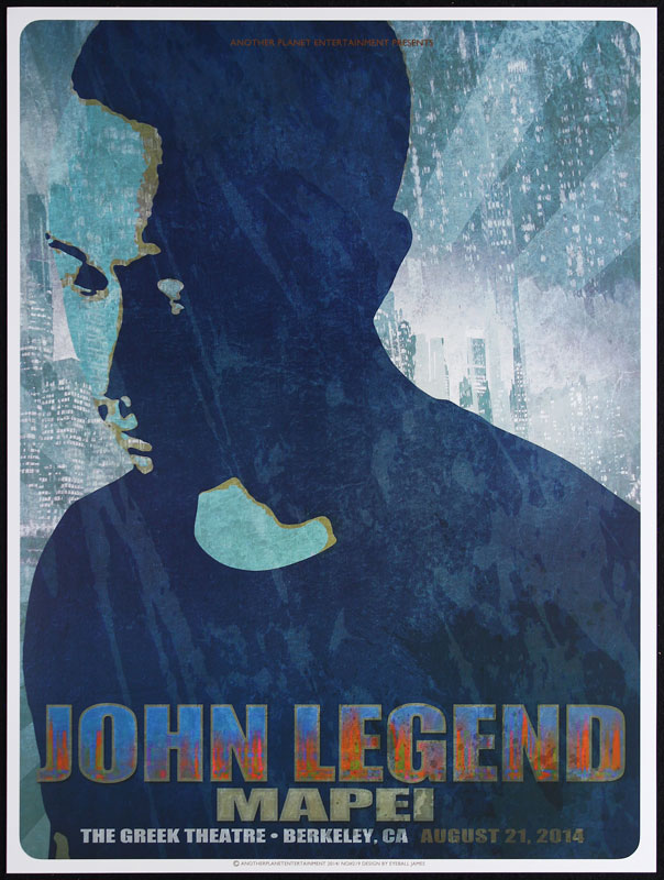 Eyeball James John Legend Poster