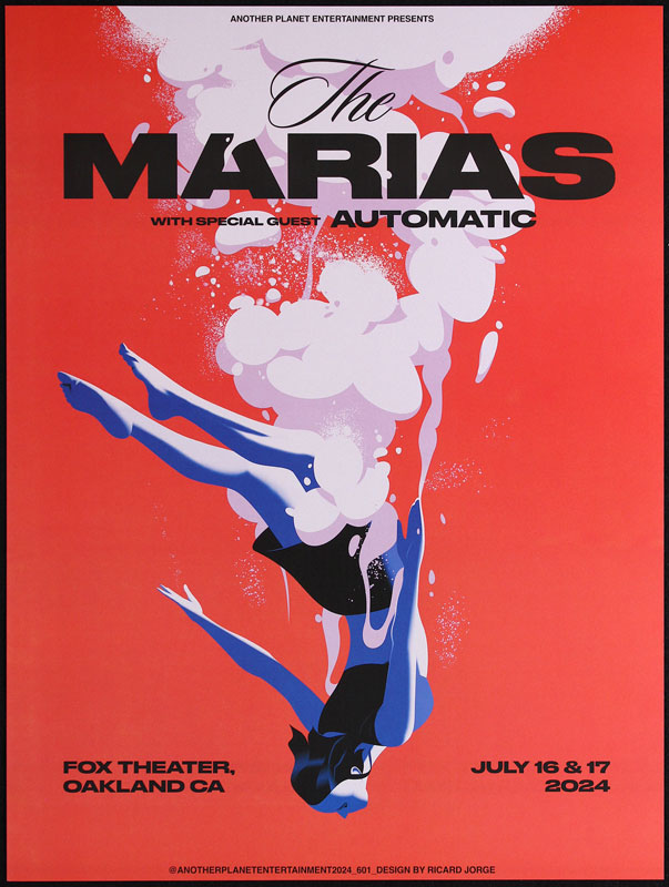 Ricard Jorge The Marias Poster