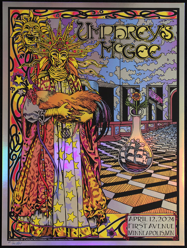 Caitlin Mattisson Umphrey's McGee Poster