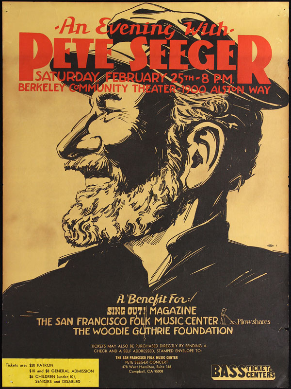 An Evening with Pete Seeger Poster