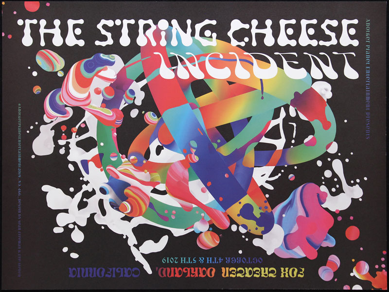 Sean Freeman and Eve Steben The String Cheese Incident Poster
