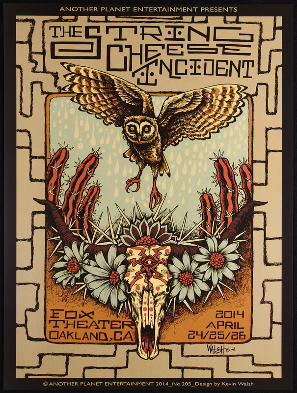 Kevin Walsh The String Cheese Incident Poster