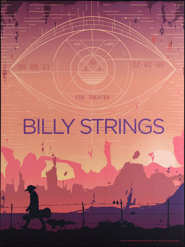 Conor Buckley Billy Strings Poster