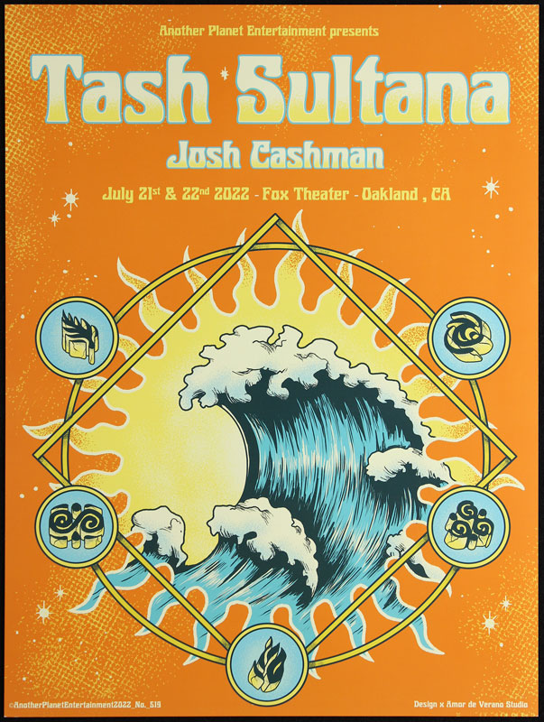 Amor de Verano Studio Tash Sultana Poster