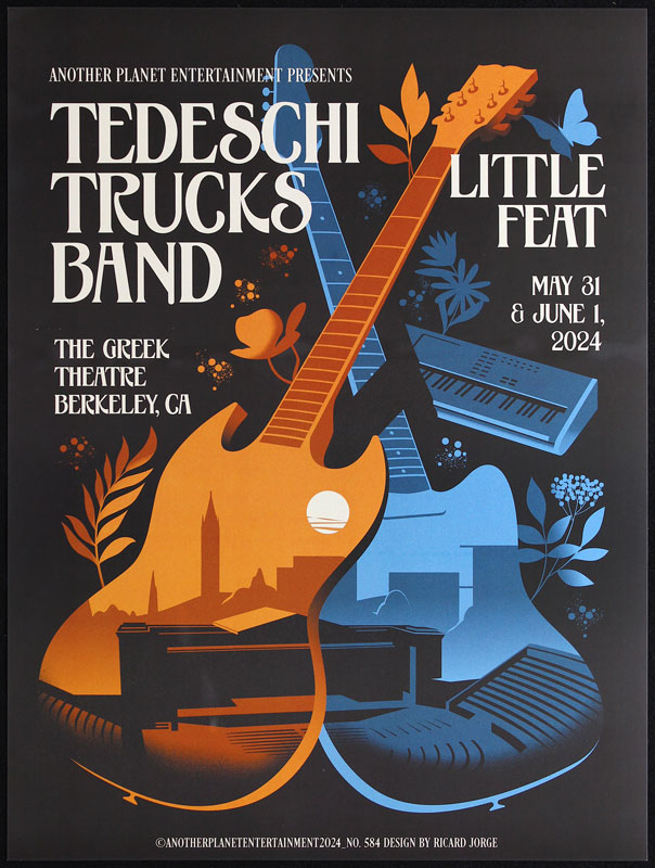 Ricard Jorge Tedeschi Trucks Band Poster