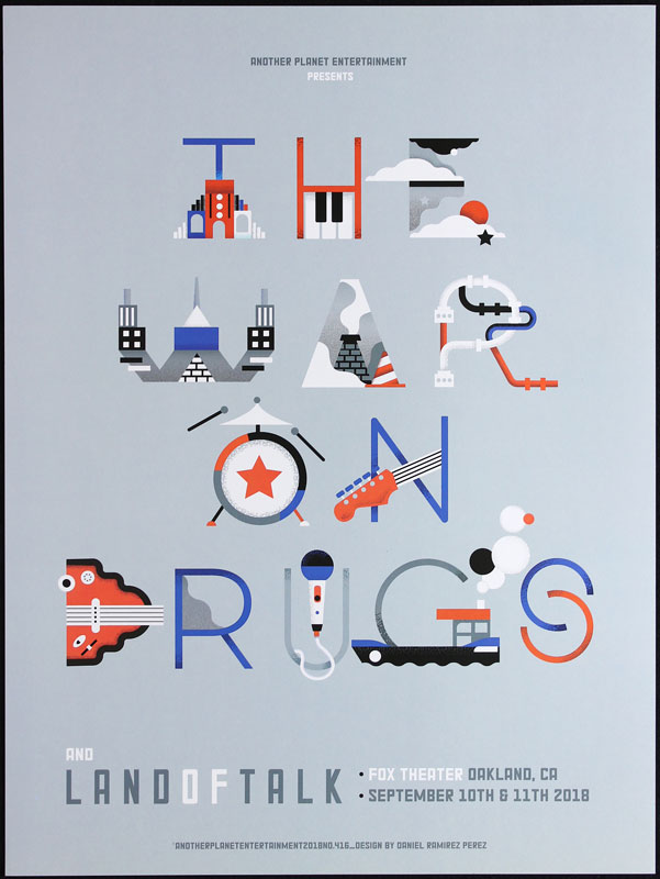 Daniel Ramirez Perez The War on Drugs Poster