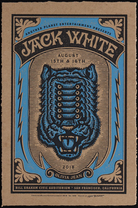 Alex Trochut Jack White Poster