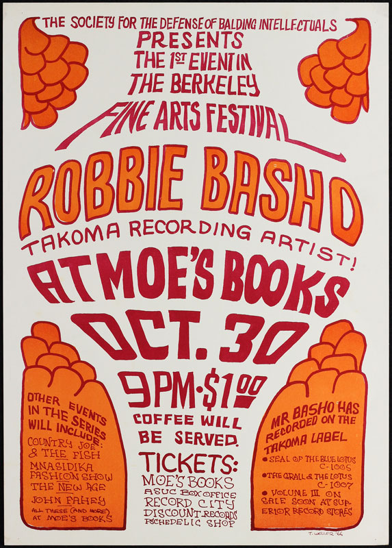 Tom Weller Robbie Basho Poster