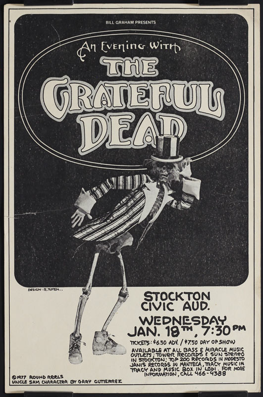 Randy Tuten Grateful Dead Poster