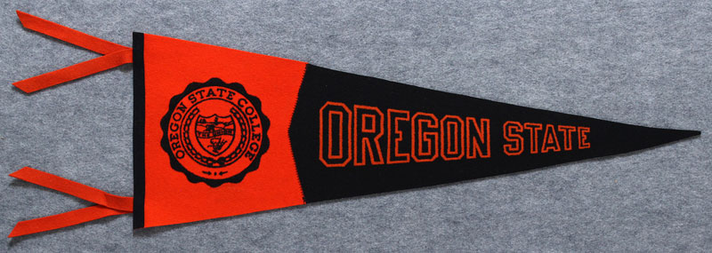 Oregon State College (University) Pennant