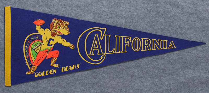 UC Berkeley Cal Bears Football Pennant