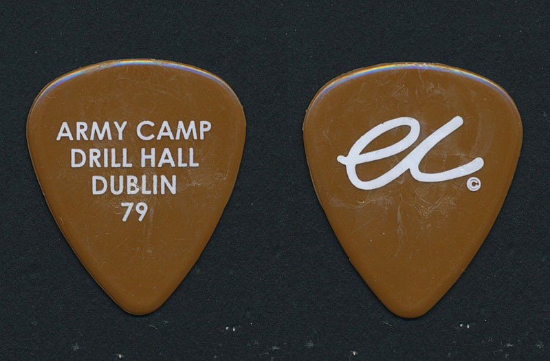 Eric Clapton - Army Camp Drill Hall Dublin 79 Guitar Pick