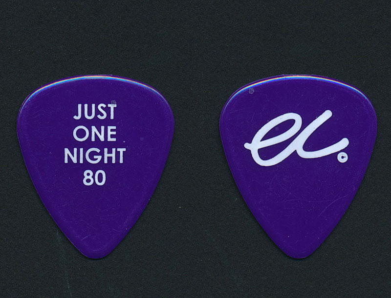 Eric Clapton - Just One Night 80 Guitar Pick