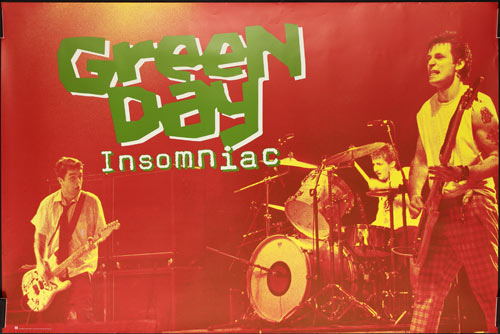 Green Day - Insomniac Promo Poster