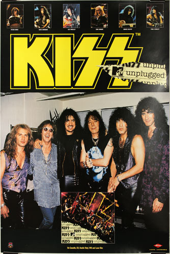 Kiss - MTV Unplugged Promo Poster