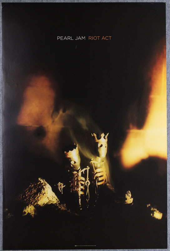 Pearl Jam - Riot Act Poster