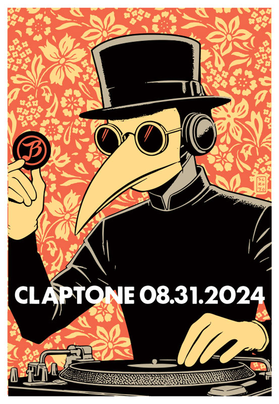 Scrojo Claptone Poster