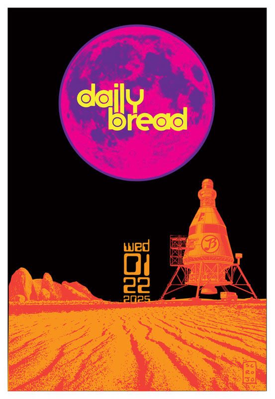 Scrojo Daily Bread Poster