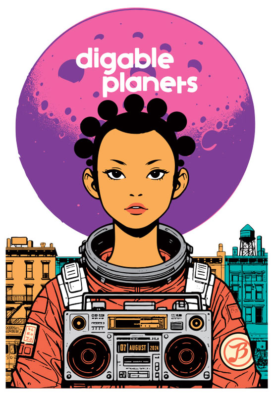 Scrojo Digable Planets Poster