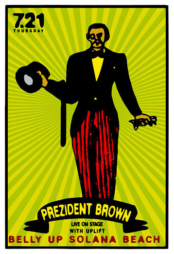 Scrojo Prezident Brown Poster