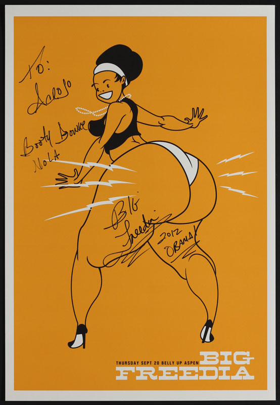 Scrojo Big Freedia Autographed Poster