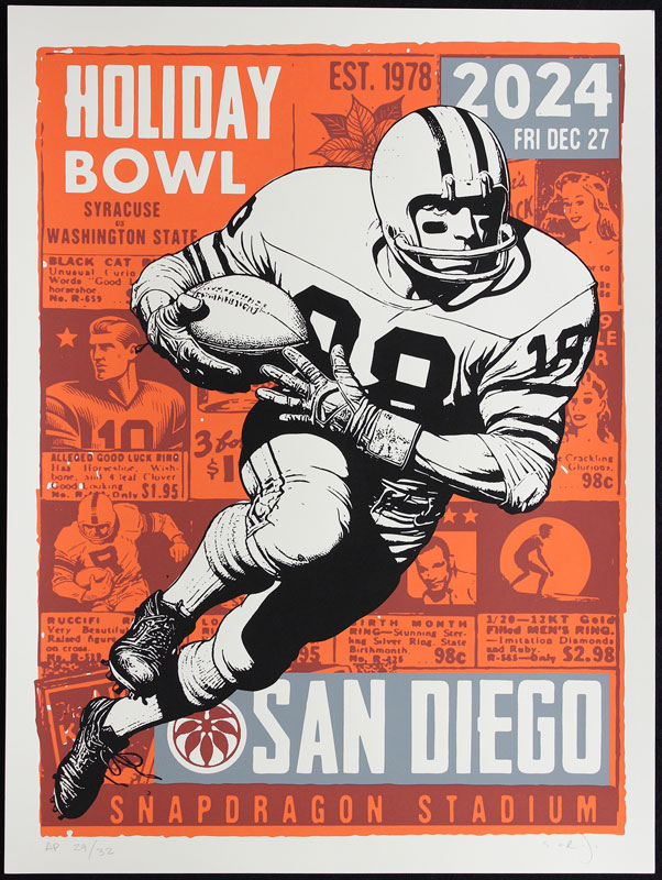 Scrojo Holiday Bowl Poster