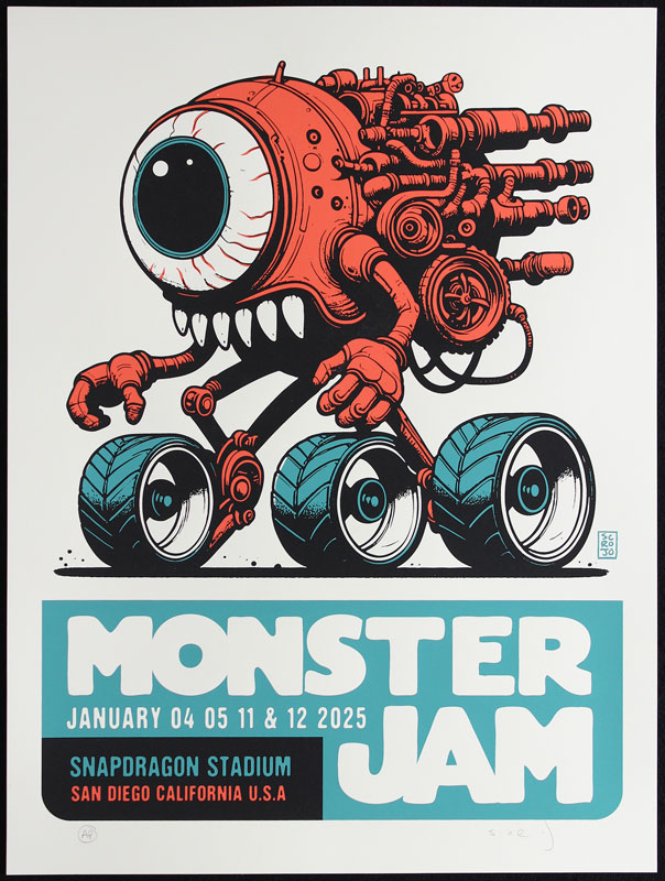 Scrojo Monster Jam Poster