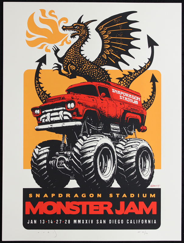 Scrojo Monster Jam Poster