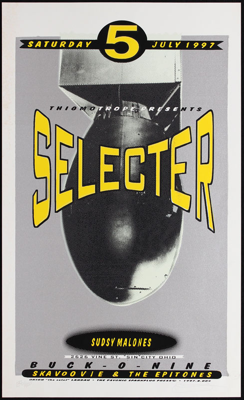 Psychic Sparkplug The Selecter Poster