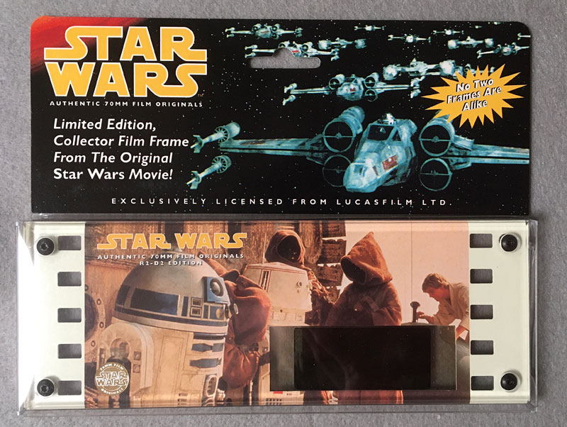 Star Wars Limited Edition 70mm Collector Film Cels (A New Hope) Star Wars Film Cel