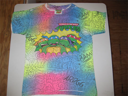 KruseNArt Ninja Turtles Tie Dyed T-Shirt