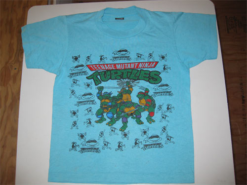 Teenage Mutant Ninja Turtles TMNT Pizza Vintage Bootleg Vintage T-Shirt