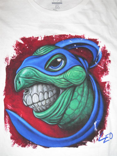 Leonardo Teenage Mutant Ninja Turtles Mutant Blue vintage shirt