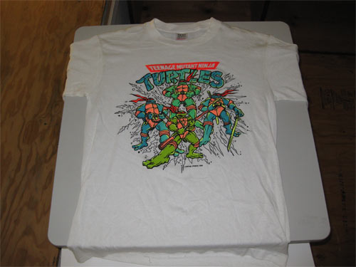 Teenage Mutant Ninja Turtles TMNT Group 1988 Original Vintage T
