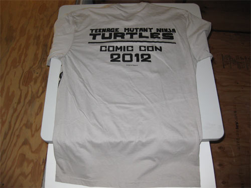 Teenage Mutant Ninja Turtles TMNT SDCC Comic Con 2012 Exclusive All Over  Original Vintage T-Shirt