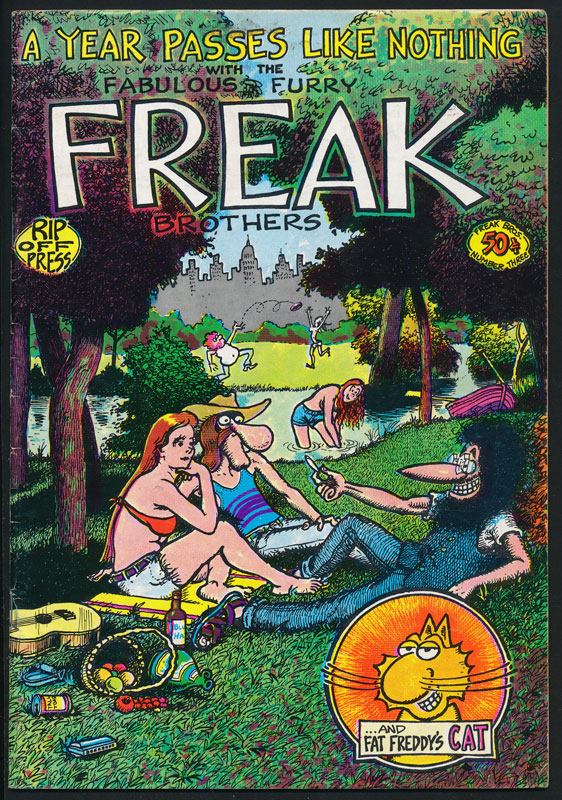 Freak Brothers The Fabulous Furry No. 3 Underground Comic