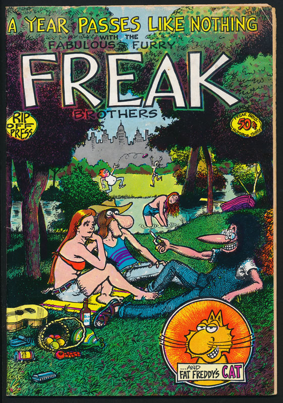 Freak Brothers The Fabulous Furry No. 3 Underground Comic